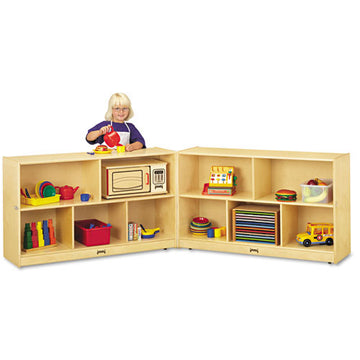 Jonti-Craft Fold-n-lock Storage Units, 48w X 15d X 24.5h, White freeshipping - TVN Wholesale